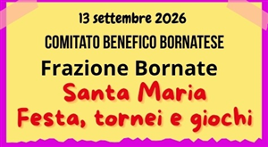 Santa Maria. Festa, tornei e giochi