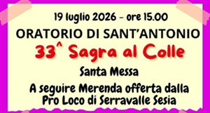 33^ Sagra al Colle